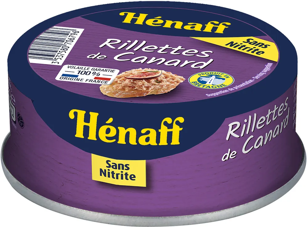 Les rillettes de canard