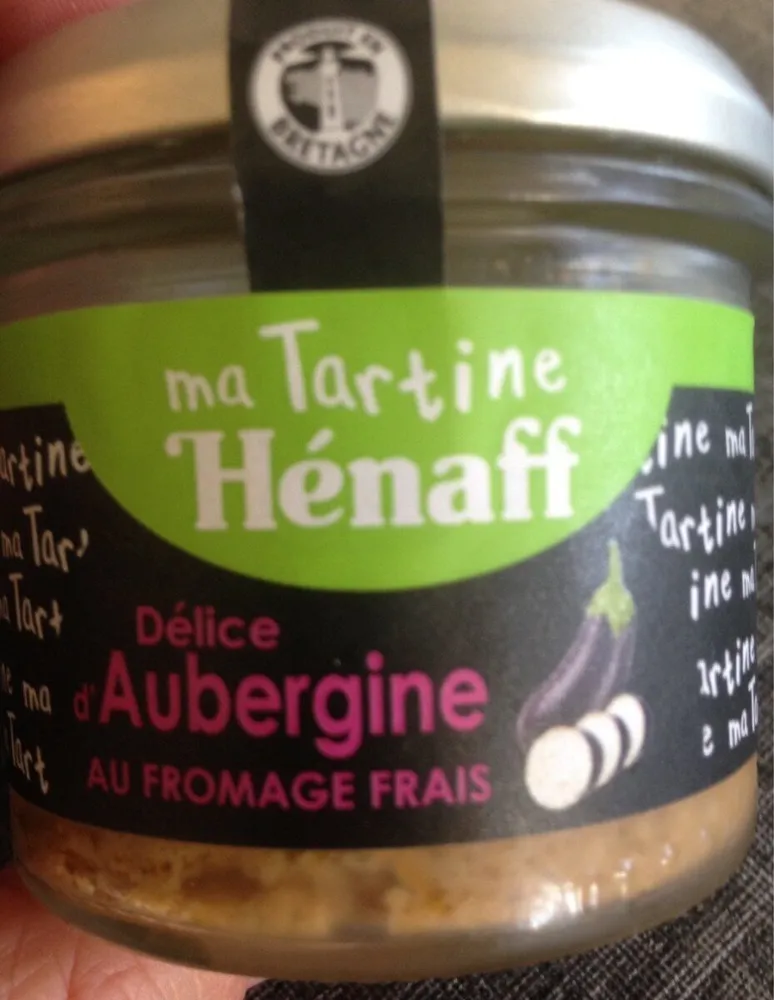 Delice d'aubergine au fromage frais