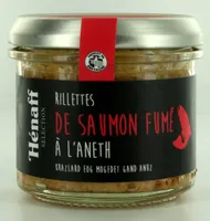 Rillettes de Saumon Fumé à l'Aneth