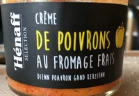 Crème de poivrons au fromage frais