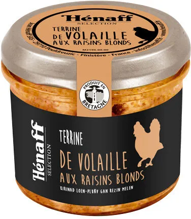 Terrine de volaille aux raisins blonds