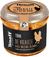 Terrine de volaille aux raisins blonds