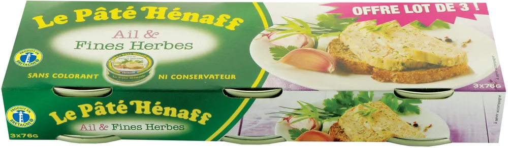 Paté Ail et fines herbes