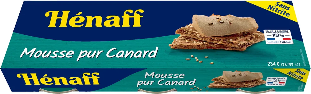 Mousse pur canard