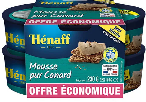 LOT MOUSSE CANARD