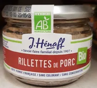 Rillettes de porc bio
