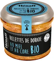 Rillette de dorade au miel et au cidre Bio