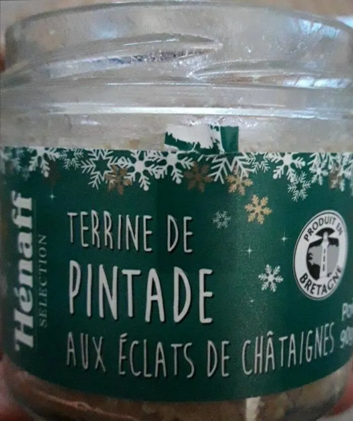 Terrine de pintade aux éclats de chataignes