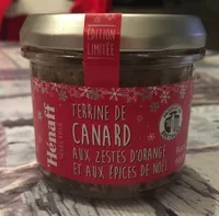 Terrine de canard aux zestes d'oranges et aux épices de Noël
