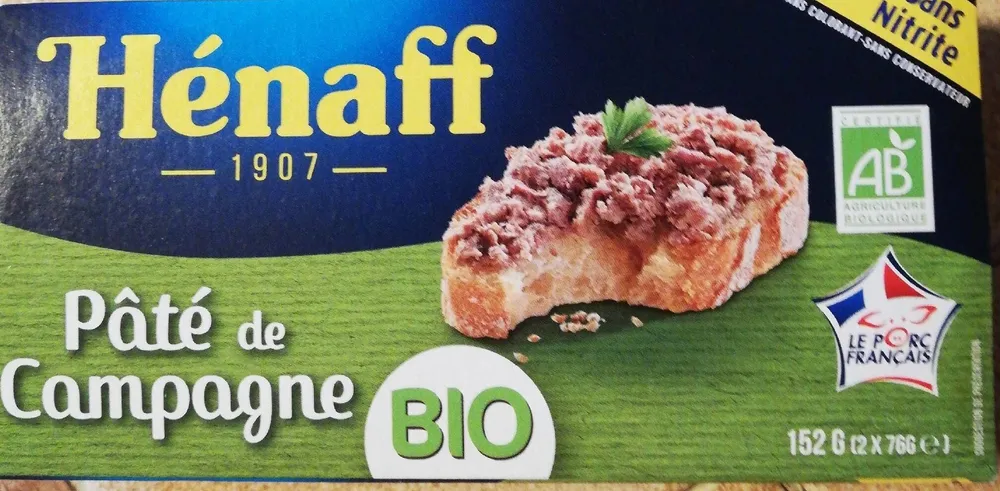 Pâté de campagne bio