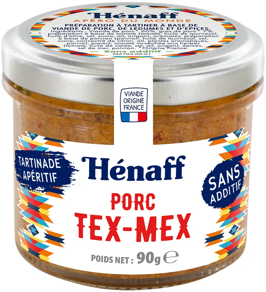 Tartinade Porc Tex mex