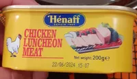 Chicken luncheon meat