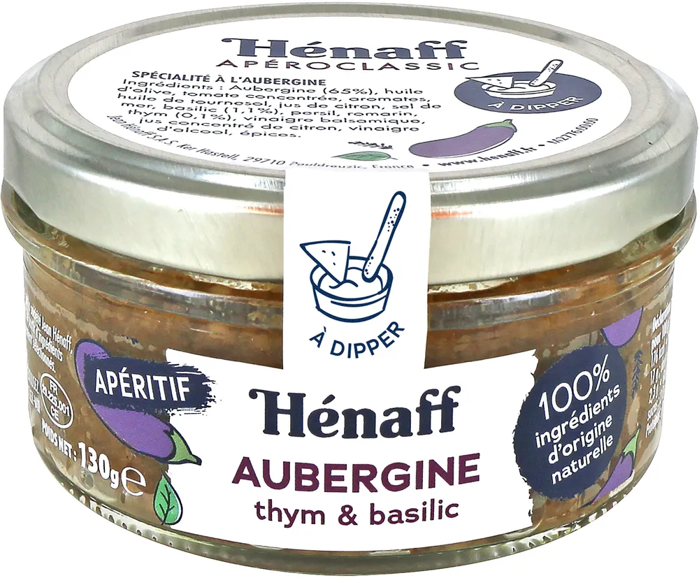 APEROCLASSIC - Aubergine thym & basilic