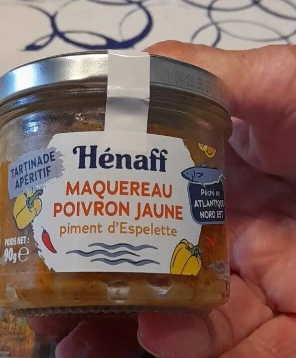 Maquereau poivron jaune piment d’Espelette
