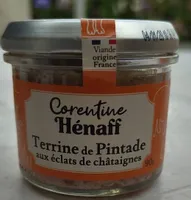 Terrine de pintade aux éclats de châtaignes