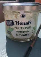 Tartinade petit pois courgette menthe