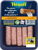 Saucisses aux oignons Hénaff x5