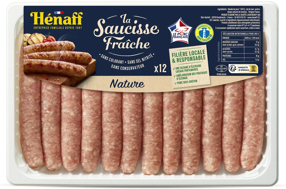 La saucisse Hénaff