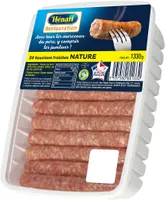 24 saucisses fraiches Nature