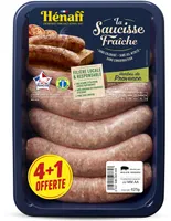 La saucisse fraîche aux herbes