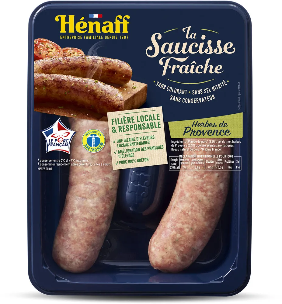 Saucisses aux herbes de Provence