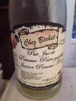 Pur jus de pommes poire gazéifié Junior pomme poire