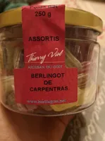 250 G Berlingot Assortis Plast