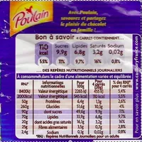 Chocolat au lait éclats de noisettes