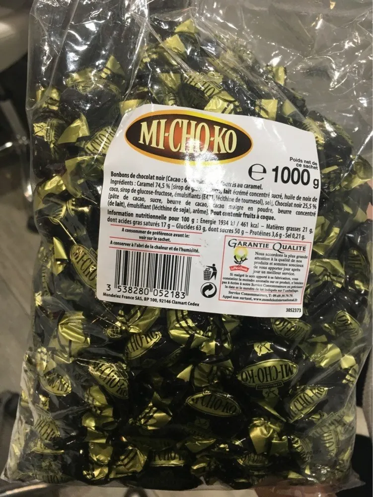 1KG Michoko Noir 64% La Pie Qui Chante