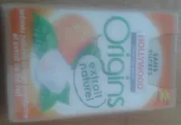 Chewing gum Origins Hollywood sans sucre arômes orange mandarine et extrait de thé vert