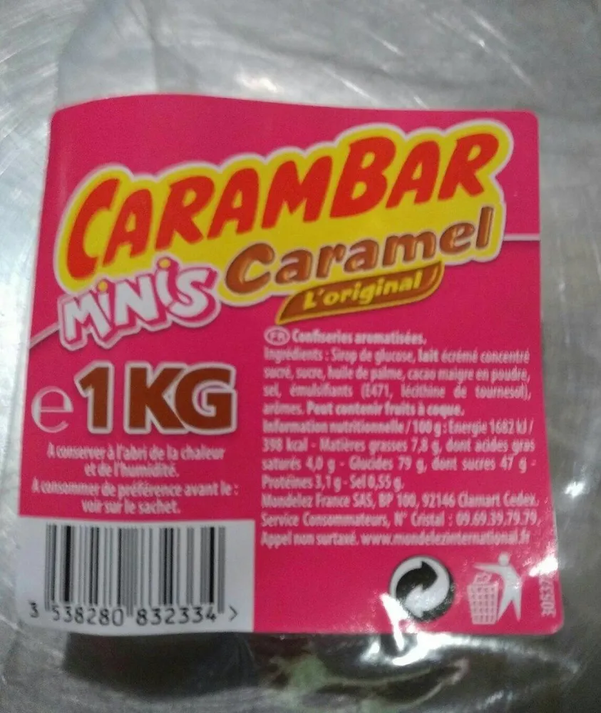 1KG Carambar Caramel Minis