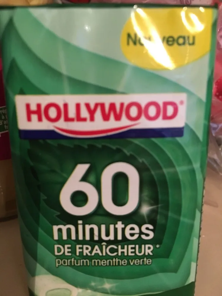 Chewing-gum 60 min de fraîcheur parfum menthe verte