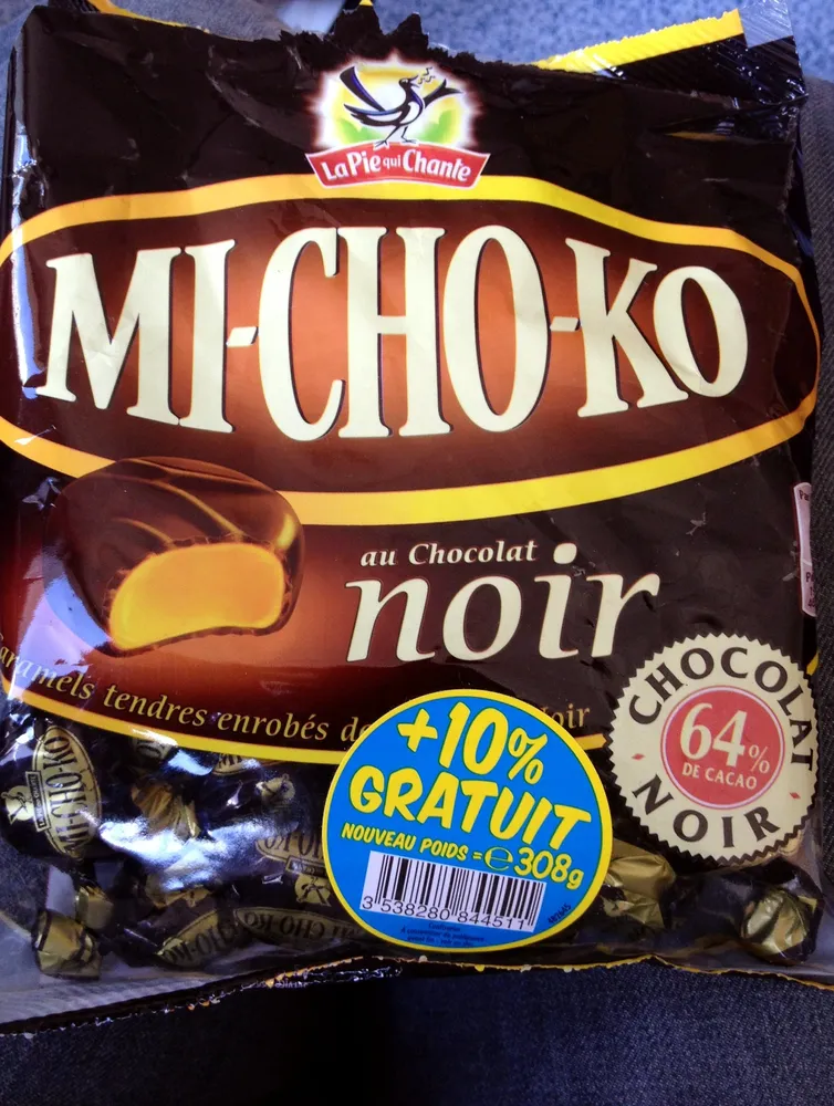 Mi-Cho-Ko au chocolat noir