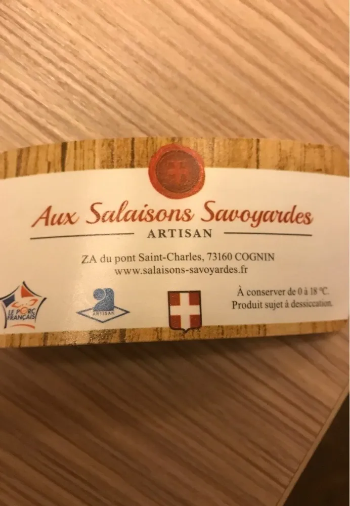 Saucisson sec artisanal