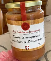 Diots sayoyards cuisinés à l’ancienne