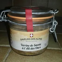 Verrine de Savoie à l'ail des Ours