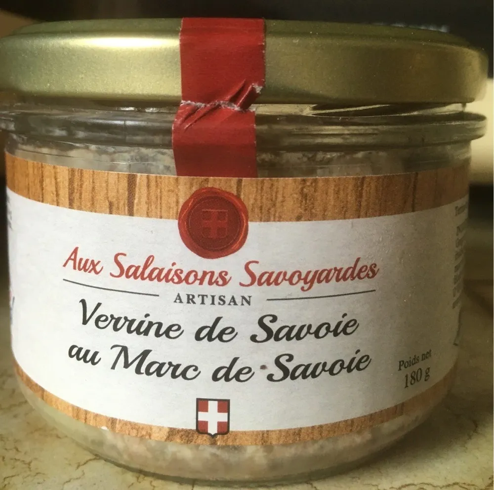 Verrine de Savoie au marc de Savoie