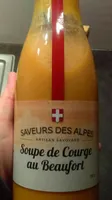 Soupe de courge au beaufort