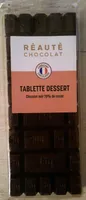 Tablette Dessert Chocolat noir 70% de cacao