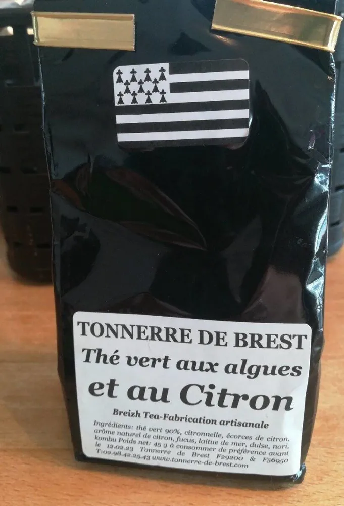 Thé vert aux algues et au citron