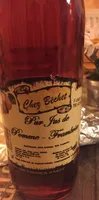 Pur jus de pomme-framboise