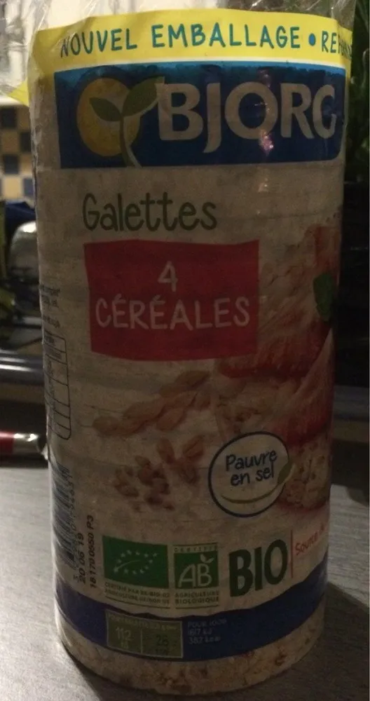 Galettes 4 céréales