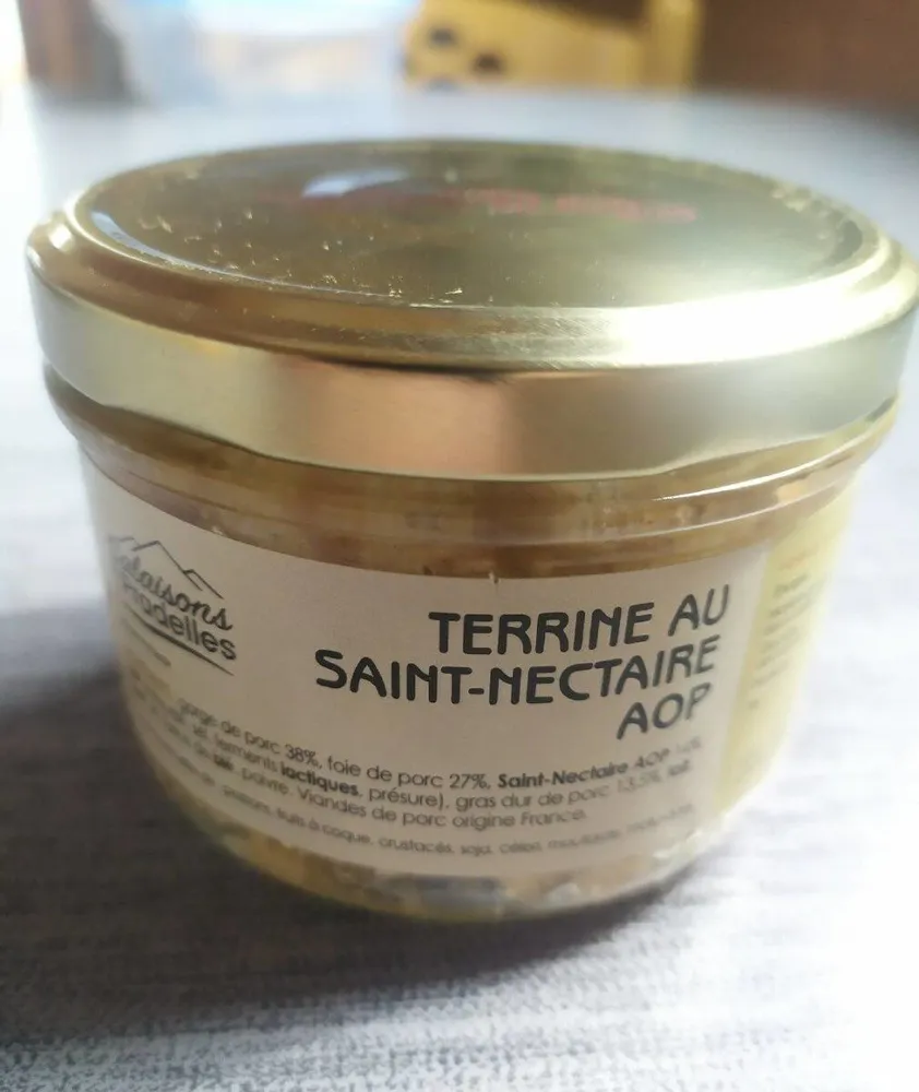 Terrine au Saint-Nectaire AOP