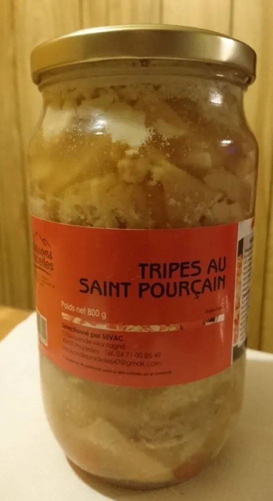 Tripes au saint pourçain