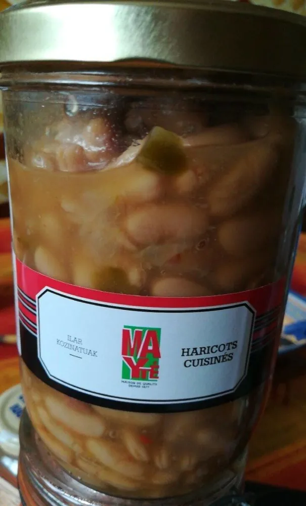 Haricots cuisinés