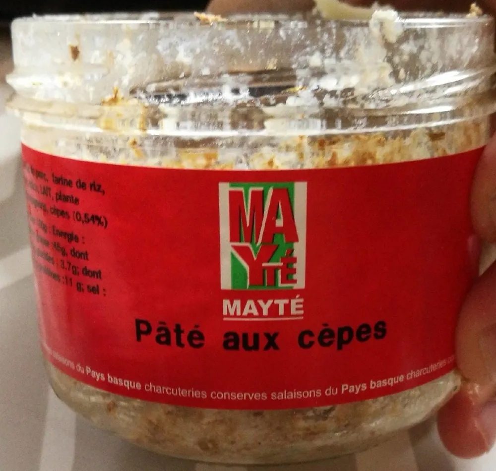Pâté aux cèpes