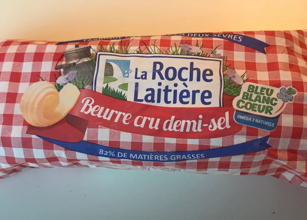 Beurre cru demi-sel
