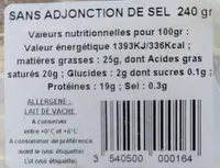 Le Gouzon, Fromage Du Limousin Au Lait Thermisé, L'unité De
