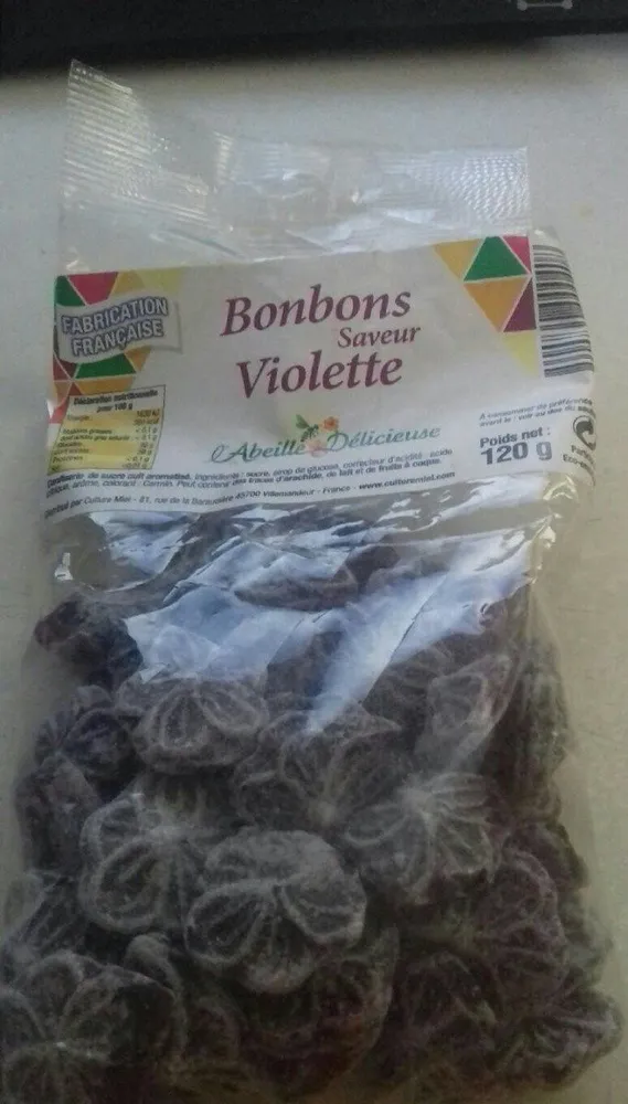 Bonbons Saveur Violette
