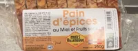 Pain d’epices au miel et fruits sec